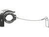 Toggle Flange Clamp, Lanyard, NW25 Size ISO-KF Vacuum Flange, Aluminum -- 100318803-L