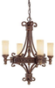 3654CU-288 Mid. Chandeliers-Pillar Candle - 408801 - Capital Lighting, Inc.