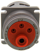 Circular / Cylindrical Connector - HD10 Series - HD10-4-4P - LADD Distribution