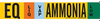 Ammonia (IIAR) Pipe Markers - 59982 - Brady Corporation