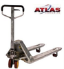 STAINLESS STEEL & GALVANIZED PALLET TRUCKS -- HEZ27X48EZVPPGZ - Image