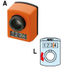 Digital Position Indicator, Style A / Left Rotation - SDP-04 - Imao-Fixtureworks