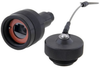 Category 6, Ruggedized RJ45 Plug, Electroless Nickel finish, for cable OD .190-.270