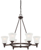 4306-647 Mid. Chandeliers-Glass Up - 345583 - Capital Lighting, Inc.