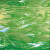 Pale Green/White, wispy Glass - 329-1S - Spectrum Glass Company, Inc.
