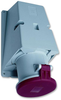 Conn, Mains Socket, 63A, 415V, Red; Current Rating Abb - 41X2861 - Newark, An Avnet Company