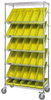 Open Wire Shelving, 7Shelves, 48Bin, Yel; Shelving Unit Type Quantum Storage - 44AC7991 - Newark, An Avnet Company