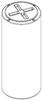 500 Gallon Polypropylene Tank - FEP-Polypro 500-V - Plastic-Mart
