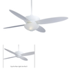 F514-WH Ceiling Fan - F514-WH - Minka Group
