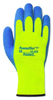Ansell Powerflex T 80-400 Blue/Yellow 8 Thermal Terry Cloth Mechanic's Glove - Latex Palm Only Coating - 076490-06419 - 076490-06419 - R. S. Hughes Company, Inc.