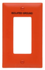 Standard Wall Plate - TP26-IG - Selecta Products