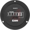 Hour Meter, 2-1/2 in. Round, 120 VAC, AC, 3 hole, reset, 6 digit - 70000845 - Allied Electronics, Inc.