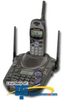 Panasonic 2 Line 2.4 GHz GigaRange Cordless Phone with.. -- KX-TG2593