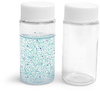 Clear PET Sample Vial with PE Lined Screw Caps -- 0043-98SP - Image