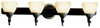 5179OZ Bathroom Fixtures-Four Lights - 681935 - Capital Lighting, Inc.