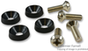 Fasteners, Screws; Accessory Type Hammond - 95F2558 - Newark, An Avnet Company