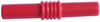 Adaptor, 4Mm Jack-4Mm Jack, Red; Inter Series Connector A Multicomp - 80P3629 - Newark, An Avnet Company
