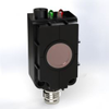 MINI-EYE™, Laser Thru-Beam Receiver, PNP, M8 4-pin connector, Rectangular housing - PMLRC-5 - Tri-Tronics Company, Inc.