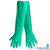 Global Glove Green Large Nitrile Unsupported Chemical-Resistant Gloves - 19 in Length - 522 LG - 522 LG - R. S. Hughes Company, Inc.