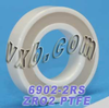 6902-2RS Full Ceramic Sealed Bearing 15x28x7 ZrO2 - Kit8795 - NationSkander California Corporation