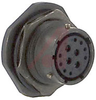 CONNECTOR,JAM NUT RECEPTACLE,CLASS A,SIZE 14,8#20 AND 4#16 SOLDER SOCKET CONTACT - 70011299 - Allied Electronics, Inc.