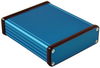 Enclosure, Handheld, Aluminium, Blue; Enclosure Type Hammond - 06X3888 - Newark, An Avnet Company