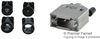 D-Sub Backshell, Size De, 180Deg, Zinc; Product Range Amphenol Communications Solutions - 61AC9727 - Newark, An Avnet Company