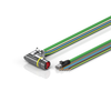 ZK7314-CI00-Axxx | B23, ENP cable, PUR, 5 G 4.0 mm² + (1 x 4 x AWG22), drag-chain suitable, key 1 (2 x 24 V DC + PE) -  - Beckhoff Automation LLC