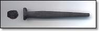 Tremont Steel Cut Nails - Decorative Wrought Head Black Oxide Finish -- CW4M-FCDN - Image