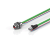 ZK7102-AE00-Axxx | B12, ENP cable, PUR, 2 x 0.75 mm² + (1 x 4 x AWG22), drag-chain suitable, key 1 (24 V DC) -  - Beckhoff Automation LLC