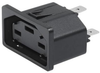 Power Entry Conn, Rcpt, 8.8A, 294Vdc; Iec Connector Type Schurter - 99AC3565 - Newark, An Avnet Company