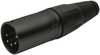 Connector, Xlr, Plug, 5Pos, Cable; No. Of Contacts Cliff Electronic Components - 32AC7242 - Newark, An Avnet Company