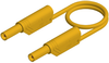 Test Lead, 4Mm Banana Plug, Yel, 500Mm; Test Connector Type A Hirschmann Test And Measurement - 71AC1006 - Newark, An Avnet Company