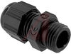 Gland, Straight; 2.5 to 6.5 mm; PG; PG7; 8 mm; 12.5 mm; Polyamide 6; Neoprene - 70074429 - Allied Electronics, Inc.