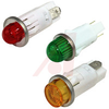 Indicator,Pnl-Mnt;INDICATOR, NON-RELAMPABLE, INCANDESCENT, WHITE, 28V - 70129910 - Allied Electronics, Inc.