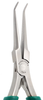 Excelta Two Star Stainless Steel Smooth Needle Nose Angled Needle Nose Gripping Pliers 2914 - 6 1/2 in Length - Foam Cushion Grip - EXCELTA 2914 - R. S. Hughes Company, Inc.