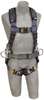DBI-SALA ExoFit Blue Small Vest-Style Shoulder, Back, Leg Padding Body Harness - Polyester Webbing - 648250-16237 - 648250-16237 - R. S. Hughes Company, Inc.
