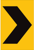 Brady B-959 Aluminum Rectangle Yellow Stop Signs, Traffic Control Signs & Banners Sign - 12 in Width x 18 in Height - 113290 - 754473-14570 - R. S. Hughes Company, Inc.