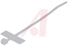 4IN 18 LB WHITE NYLON MARKER CABLE TIE 100 PACK - 70121605 - Allied Electronics, Inc.