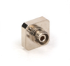 Fiber Optic Coupling, FC-FC, Square Mounting, Multimode, Simplex, Bronze Sleeve, Metal Flange - FOT101 - Visual Sound, Inc.