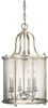 1315-PN Foyer/Hall Lanterns-Glass w/Frame - 477910 - Capital Lighting, Inc.