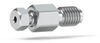 English Thread Adapter 10-32 Female x 1/4-28 Male -- 1591 - Image
