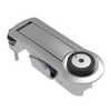 Compression Latch, Lever Latch, Tool Locking, 4 mm Hex Recess, 1-5mm Panel, 1-18mm Grip, Not Sealed, Zinc Alloy, Chrome Plated, Bright -- C2-52-41 - Image