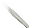 Excelta Three Star Utility Tweezers 277-CE - Ceramic Straight Fine Tip - 5 in Length - 0.2 in Thick - EXCELTA 277-CE - R. S. Hughes Company, Inc.