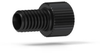 Metric Flangeless Nut Short PEEK, M6 Flat-Bottom, 1.8mm-1/8