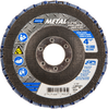 Norton Metal ZA Coarse Center Mount Fiberglass Flat Flap Disc - 66254472653 - Norton Abrasives