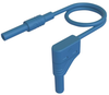 Test Lead, 4Mm R/a Plug To Skt, Blue, 1M Rohs Compliant Hirschmann Test And Measurement - 57AK6985 - Newark, An Avnet Company