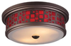 70026-2 Flush Mounts-Drum Shades - 690101 - Capital Lighting, Inc.