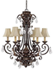 3686CB-413-CR Mid. Chandeliers-Candle - 340139 - Capital Lighting, Inc.