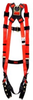 3M Safelight 10855 Orange Large/XL Vest-Style Abdomen Padding Body Harness - Polyester Webbing - 078371-01182 - 078371-01182 - R. S. Hughes Company, Inc.
